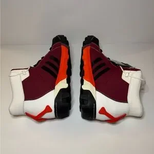 Adidas Slopecruiser Mid Snow Hiker Boots - Black, Maroon, and Orange - Men’s 13 Men main image 4